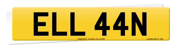 Registration number ELL 44N